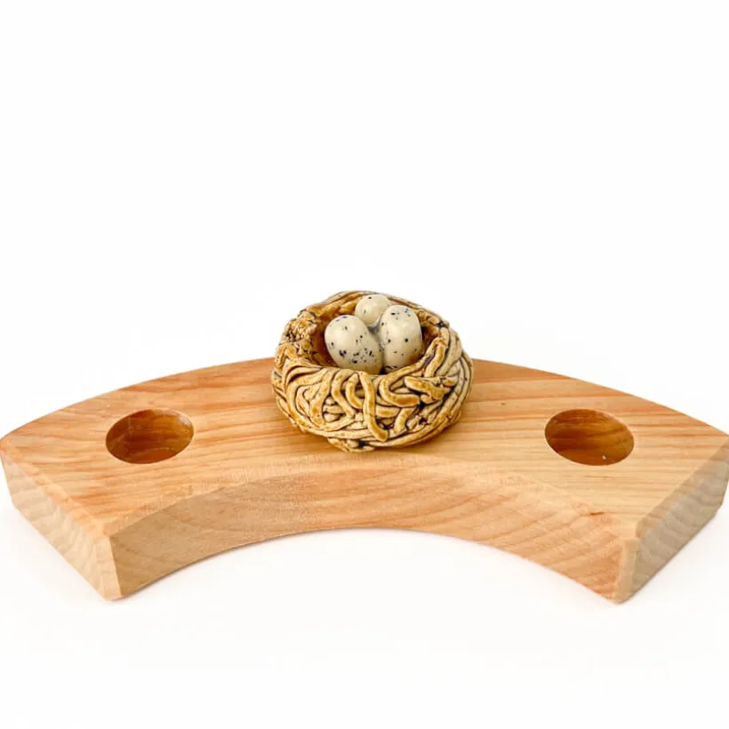 Klein dappertje Nestje steker