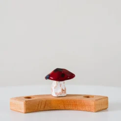 Klein dappertje Paddenstoel steker