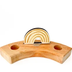 Klein dappertje Regenboog steker