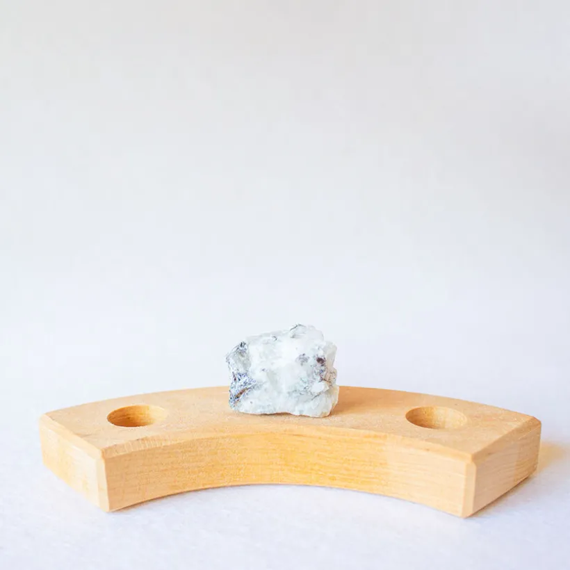 Klein dappertje Regenboog Maansteen steker | Vissen