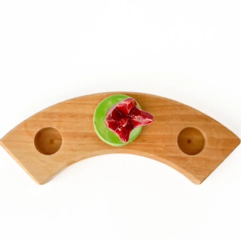 Klein dappertje Rode tulp steker