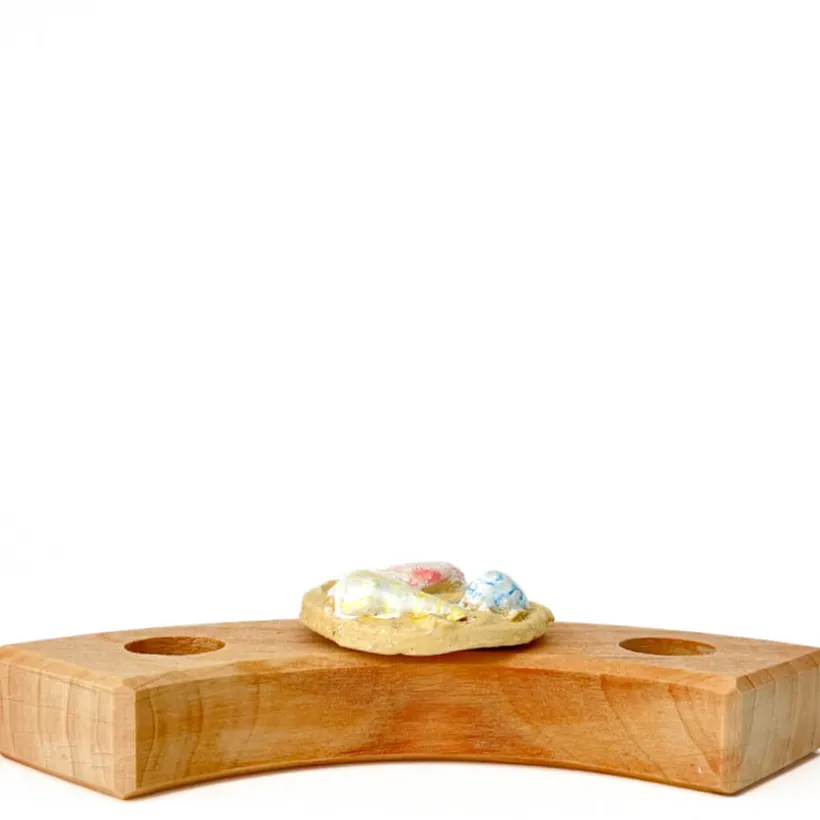 Klein dappertje Schelpen steker