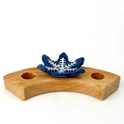 Klein dappertje Sneeuwkristal schaaltje steker