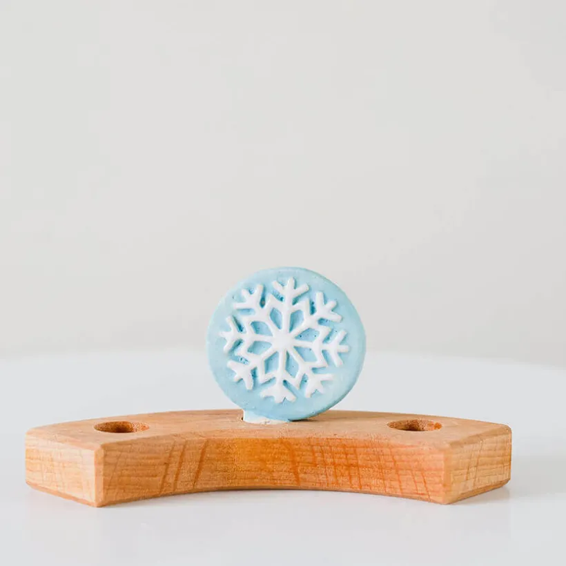 Klein dappertje Sneeuwvlok steker