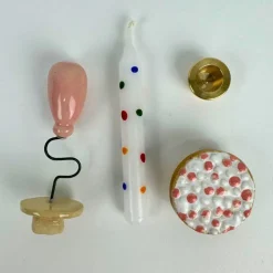 Klein dappertje Themaset geboorte roze seizoenstafel