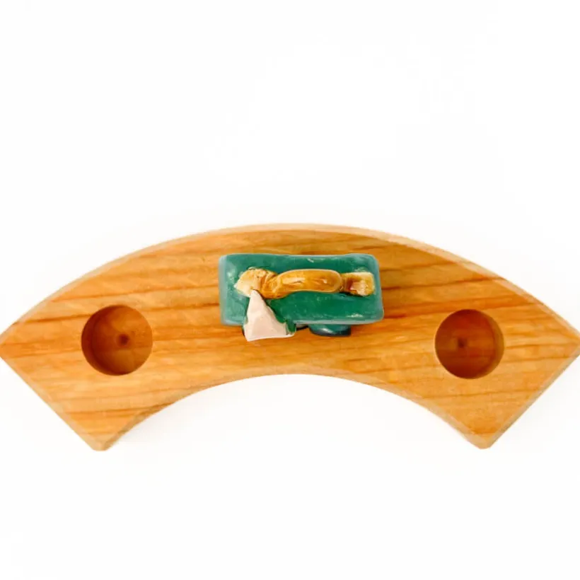 Klein dappertje Vakantie koffer steker