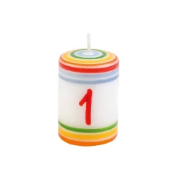 Klein dappertje Verjaardagskaars cijfer 1