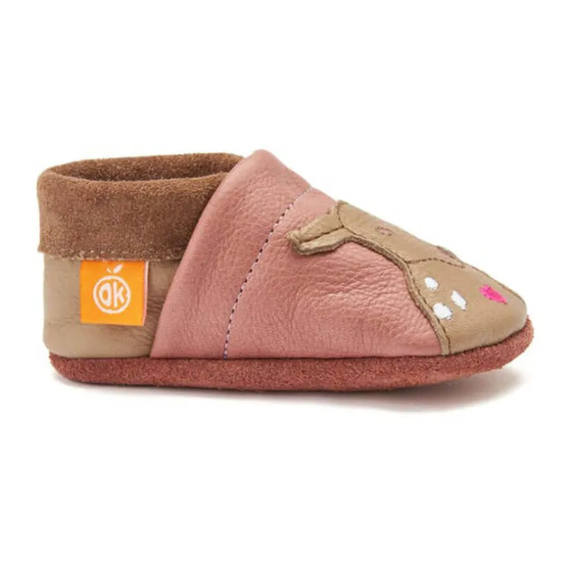 Orangenkinder Leren babyslofjes Desi-ree