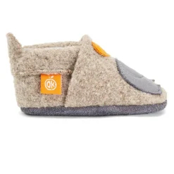 Orangenkinder Sloffen wol Olifant Benni – beige