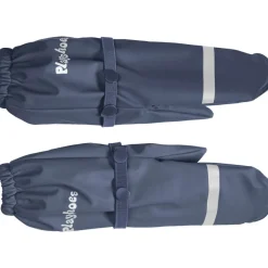 Playshoes Regenhandschoen met fleecevoering blauw