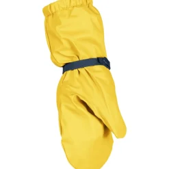 Playshoes Regenhandschoen met fleecevoering geel